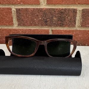 Prada Transparent Tortoiseshell Frame